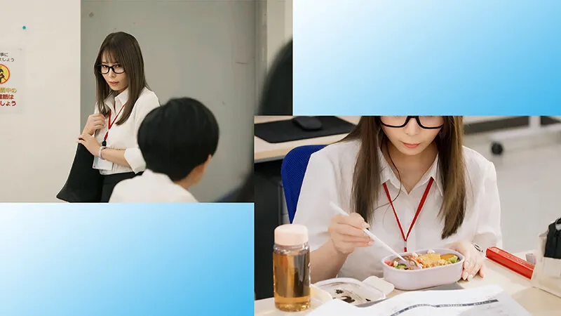 月島さくらのめがね・スーツ画像（59hez00840）#1