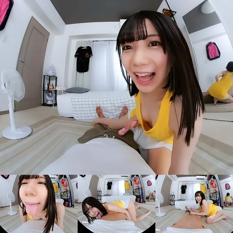 日向由奈の胸チラ・レズビアン画像（crvr00403）#6